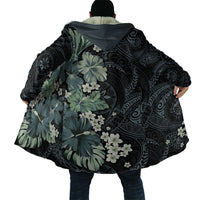 Pauliuli Hawai'i Hibiscus Cloak Polynesian Tribal Tattoo Pattern Floral Elements