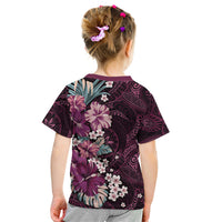 Poni Mama Hawai'i Hibiscus Kid T Shirt Polynesian Tribal Tattoo Pattern Floral Elements