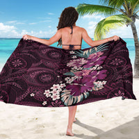 Poni Mama Hawai'i Hibiscus Sarong Polynesian Tribal Tattoo Pattern Floral Elements