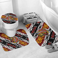 Papua New Guinea Bird Drum Bathroom Set Papuan Batik Motif