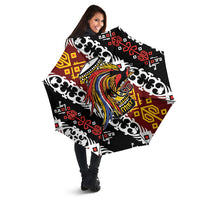 Papua New Guinea Bird Drum Umbrella Papuan Batik Motif
