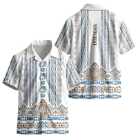 Personalised Papua New Guinea Bird Ethnic Kid Hawaiian Shirt Papuan Batik Inspired Pattern