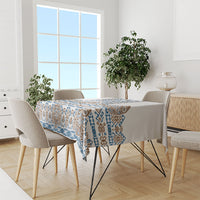 Papua New Guinea Bird Ethnic Tablecloth Papuan Batik Inspired Pattern