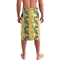 Hawaiian Palaka Lavalava Hibiscus Pineapple Lei - Polynesian Pride