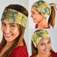 Hawaiian Palaka Neck Gaiter Hibiscus Pineapple Lei - Polynesian Pride