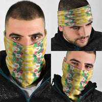 Hawaiian Palaka Neck Gaiter Hibiscus Pineapple Lei - Polynesian Pride