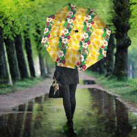 Hawaiian Palaka Umbrella Hibiscus Pineapple Lei - Polynesian Pride