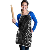 Polynesian Turtle Tribal Tattoo Apron Black Style - Polynesian Pride