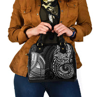 Polynesian Turtle Tribal Tattoo Shoulder Handbag Black Style LT9 - Polynesian Pride
