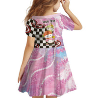 Personalized Japanese Kawaii Sushi Roll Family Matching Puletasi and Hawaiian Shirt Wagara Palaka Pattern