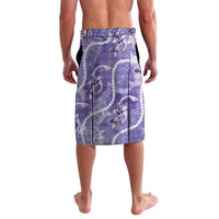 Japanese Koi Fish Lavalava Purple Wagara Palaka Honohono Pikake Lei
