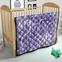 Japanese Koi Fish Quilt Purple Wagara Palaka Honohono Pikake Lei LT9 - Polynesian Pride