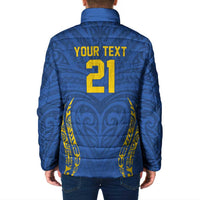 Custom Oceania Football Solomon Kings Padded Jacket Polynesian Tribal Pattern LT9 - Polynesian Pride