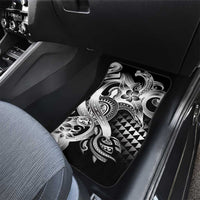 Aloha Black Tribal Honu Tattoo Car Mats LT9 - Polynesian Pride