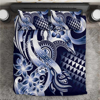 Aloha Blue Tribal Honu Tattoo Bedding Set