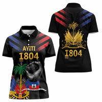Haiti Independence Day Women Polo Shirt The First Black Republic Since 1804
