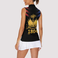 Haiti Independence Day Women Sleeveless Polo Shirt The First Black Republic Since 1804 LT9 - Polynesian Pride
