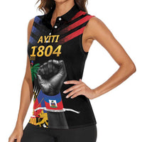 Haiti Independence Day Women Sleeveless Polo Shirt The First Black Republic Since 1804 LT9 - Polynesian Pride