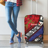Personalised ANZAC Spirit 1915-2026 Filmstrip Tribute Luggage Cover Lest We Forget 25 April LT9 - Polynesian Pride