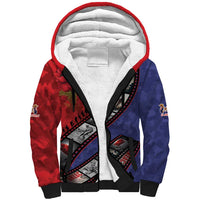 Personalised ANZAC Spirit 1915-2026 Filmstrip Tribute Sherpa Hoodie Lest We Forget 25 April