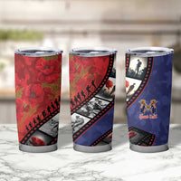 Personalised ANZAC Spirit 1915-2026 Filmstrip Tribute Tumbler Cup Lest We Forget 25 April LT9 - Polynesian Pride