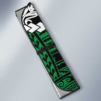 Halo Vanuatu Pride Auto Sun Shade Vanuatuan Sand Drawing Pattern - Polynesian Pride