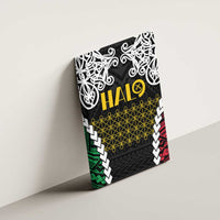 Halo Vanuatu Pride Canvas Wall Art Vanuatuan Sand Drawing Pattern