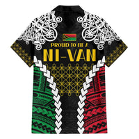 Halo Vanuatu Pride Hawaiian Shirt Vanuatuan Sand Drawing Pattern