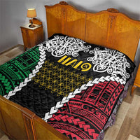Halo Vanuatu Pride Quilt Vanuatuan Sand Drawing Pattern LT9 - Polynesian Pride