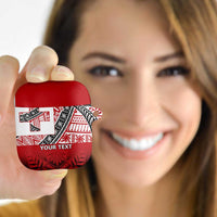 Malo e lelei Tonga AirPods Case Ngatu Tokelau Feletoa Fata Traditional Polynesian Pattern - Polynesian Pride