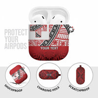 Malo e lelei Tonga AirPods Case Ngatu Tokelau Feletoa Fata Traditional Polynesian Pattern - Polynesian Pride