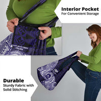 Tonga Queen Salote College 100th Years Grocery Bag Est 1926 Tongan Ngatu Tapa - Polynesian Pride