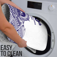 Tonga Queen Salote College 100th Years Bathroom Set White Tonga Kupesi Uniquely Pacific Art - Polynesian Pride