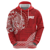 Samoa FAST Hoodie Samoan Motif Patterns - Polynesian Pride