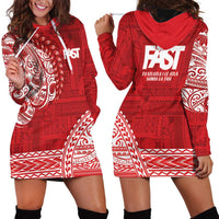 Samoa FAST Hoodie Dress Samoan Motif Patterns - Polynesian Pride