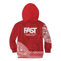Samoa FAST Kid Hoodie Samoan Motif Patterns - Polynesian Pride