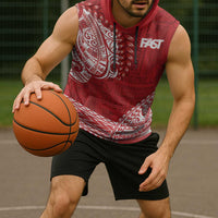 Samoa FAST Sleeveless Hoodie Samoan Motif Patterns - Polynesian Pride