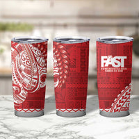 Samoa FAST Tumbler Cup Samoan Motif Patterns - Polynesian Pride