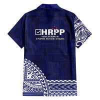 Samoa HRPP Hawaiian Shirt Samoan Motif Patterns - Polynesian Pride
