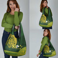 Samoa SUP Grocery Bag Samoan Motif Patterns - Polynesian Pride