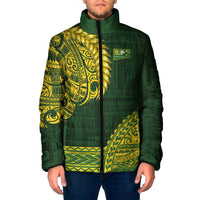 Samoa SUP Padded Jacket Samoan Motif Patterns - Polynesian Pride