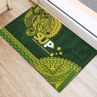 Samoa SUP Rubber Doormat Samoan Motif Patterns - Polynesian Pride