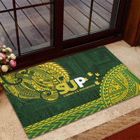 Samoa SUP Rubber Doormat Samoan Motif Patterns - Polynesian Pride