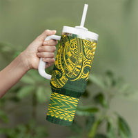 Samoa SUP Tumbler With Handle Samoan Motif Patterns LT9 - Polynesian Pride