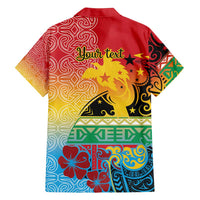 Personalised Torba PNG Day Family Matching Puletasi and Hawaiian Shirt Oro Tapa Pattern LT9 - Polynesian Pride