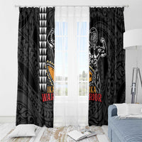 Aloha Spirit Ikaika Warrior Helmet Window Curtain