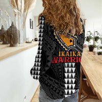 Aloha Spirit Ikaika Warrior Helmet Women Casual Shirt LT9 - Polynesian Pride