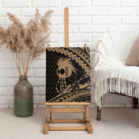 Ikaika Hawaiian Mythic Koa Tribal Warrior Canvas Wall Art LT9 - Polynesian Pride