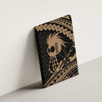 Ikaika Hawaiian Mythic Koa Tribal Warrior Canvas Wall Art LT9 - Polynesian Pride
