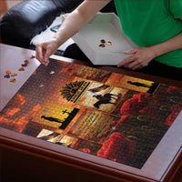 ANZAC Day Film Reel Lest We Forget Puzzle Australia NZ Memorial LT9 - Polynesian Pride